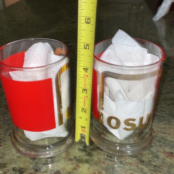 Ohio State University OSU Pair of Decorative Glasses - Picture 14 of 15